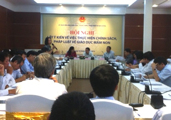 Ưu tiên tập trung phát triển giáo dục mầm non ở các khu công nghiệp